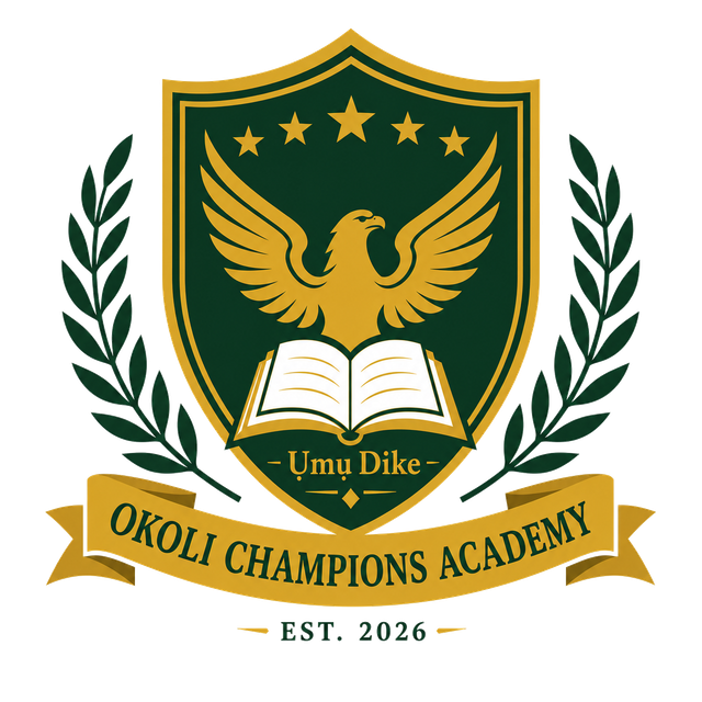 Okoli Champions Academy crest — Ụmụ Dike